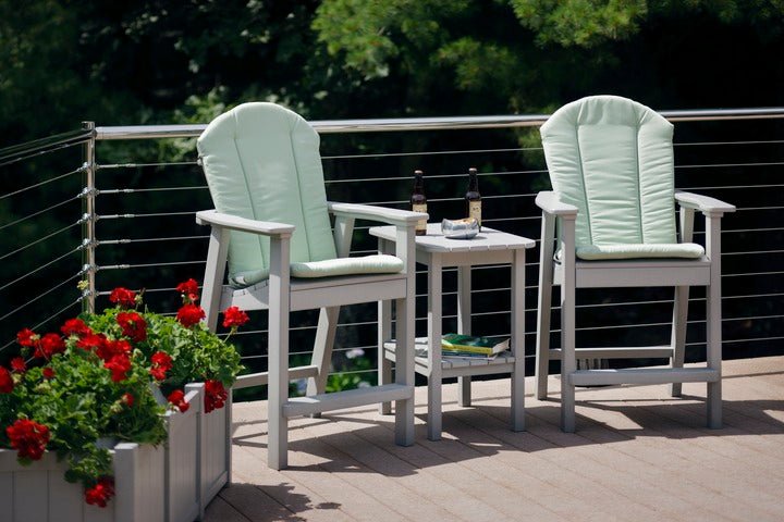 SC017-Seaside Casual-Adirondack Shellback Balcony Chair-Pangaea Patio