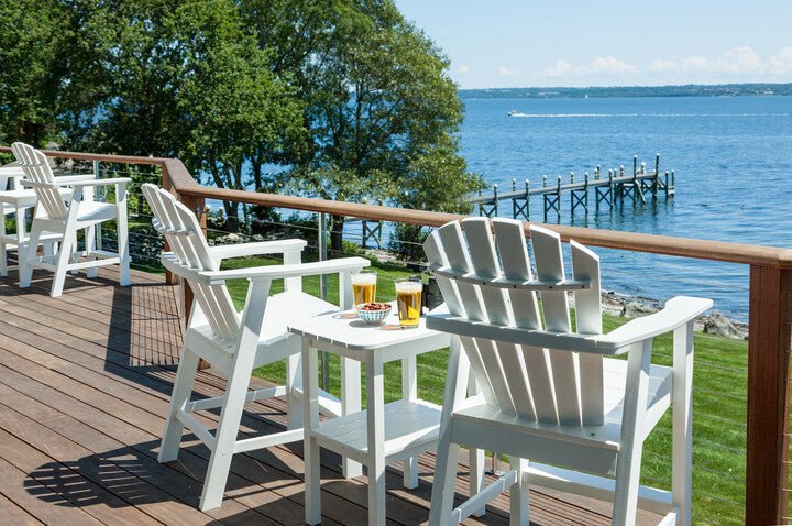 SC017-Seaside Casual-Adirondack Shellback Balcony Chair-Pangaea Patio