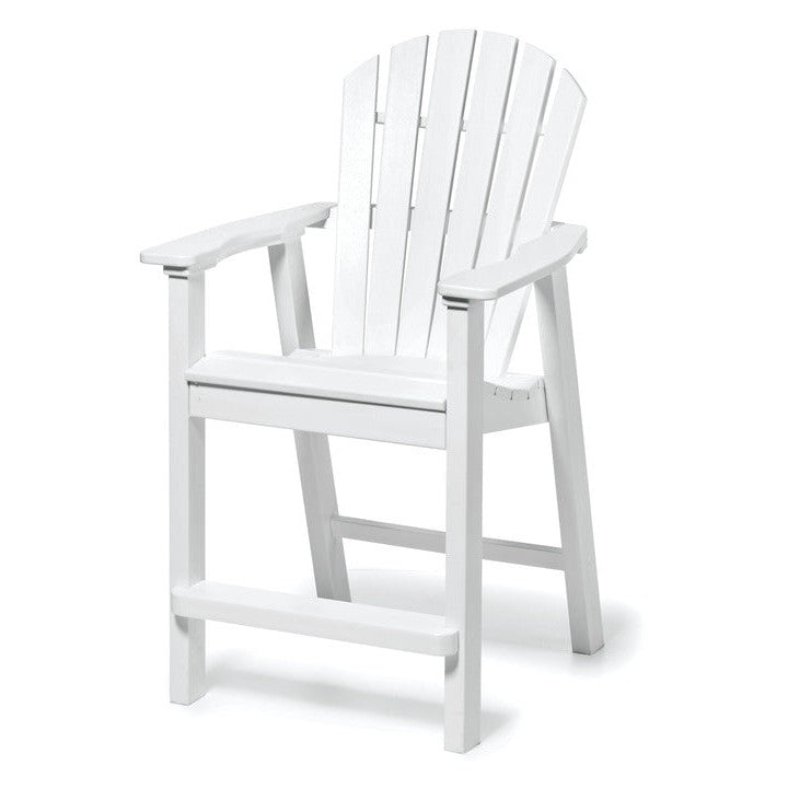 SC017-Seaside Casual-Adirondack Shellback Balcony Chair-Pangaea Patio