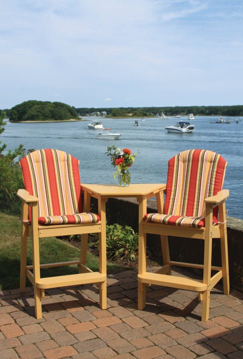 -Seaside Casual-Adirondack Shellback Bar Chair-Pangaea Patio