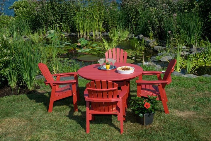 -Seaside Casual-Adirondack Shellback Dining Chair-Pangaea Patio