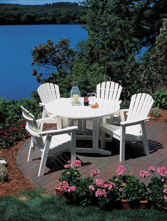 SC021-Seaside Casual-Adirondack Shellback Dining Chair-Pangaea Patio