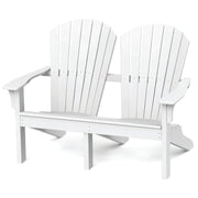 -Seaside Casual-Adirondack Shellback Loveseat-Pangaea Patio