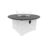 -Seaside Casual-Aura 50" Round Fire Table-Pangaea Patio