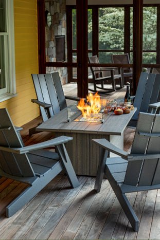 -Seaside Casual-Aura 53" Fire Table-Pangaea Patio