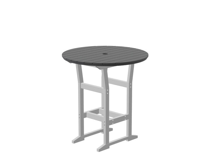 SC329-Seaside Casual-Coastline Cafe Round Bar Table-Pangaea Patio