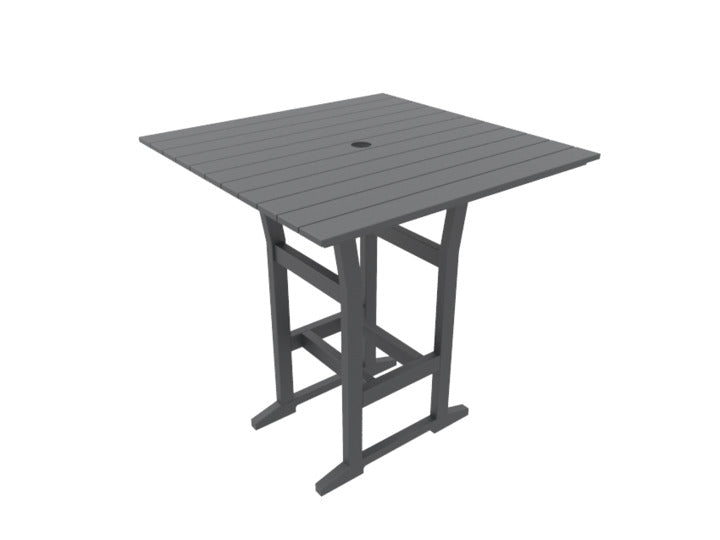 SC330-Seaside Casual-Coastline Cafe Square Bar Table-Pangaea Patio