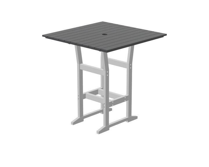 SC330-Seaside Casual-Coastline Cafe Square Bar Table-Pangaea Patio