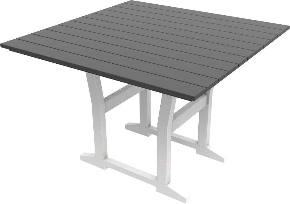 SC324-Seaside Casual-Coastline Cafe Square Dining Table-Pangaea Patio