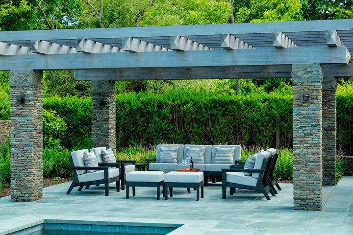 -Seaside Casual-Dex Club Chair-Pangaea Patio-Lifestyle Image