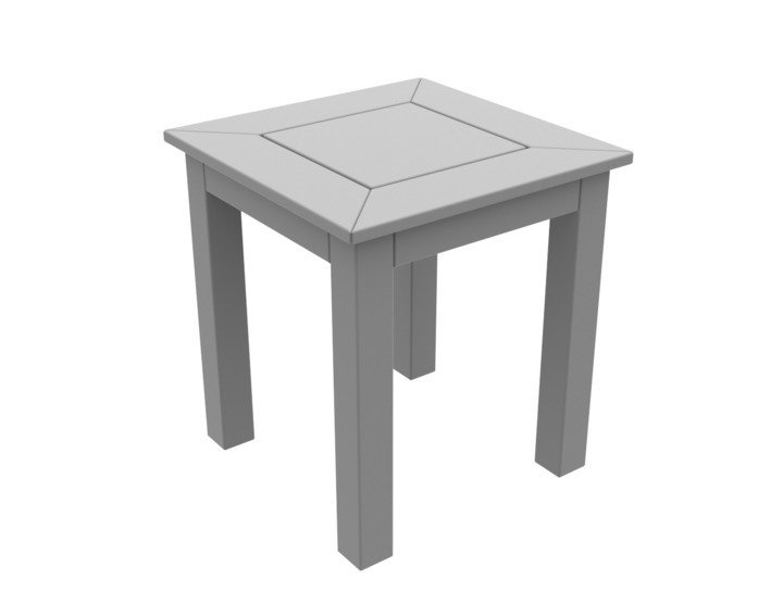 SC148-Seaside Casual-Dex Square Side Table-Pangaea Patio