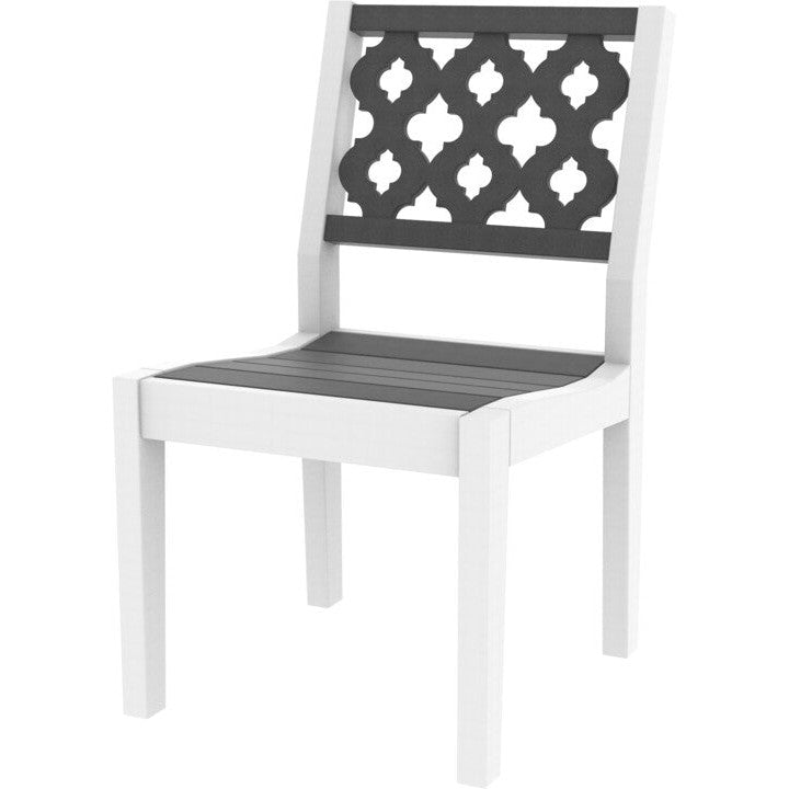 SC601P-Seaside Casual-Greenwich Dining Side Chair Provencal-Pangaea Patio