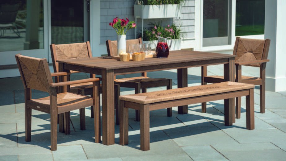 -Seaside Casual-Greenwich Dining Side Chair Woven-Pangaea Patio