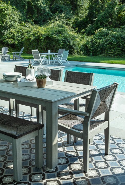 -Seaside Casual-Greenwich Dining Table 35" x 90"-Pangaea Patio