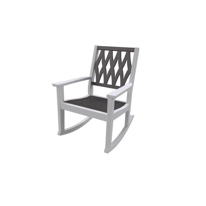 SC604D-Seaside Casual-Greenwich Rocker Diamond-Pangaea Patio