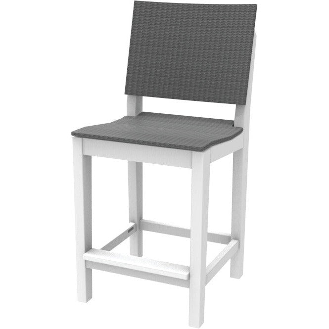 SC285W-Seaside Casual-Mad Balcony Side Chair Woven-Pangaea Patio