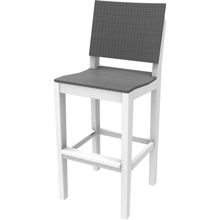 SC286W-Seaside Casual-Mad Bar Side Chair Woven-Pangaea Patio