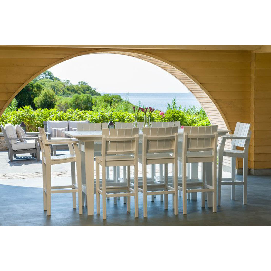 SC273-Seaside Casual-Mad Bar Table 40" X 85"-Pangaea Patio