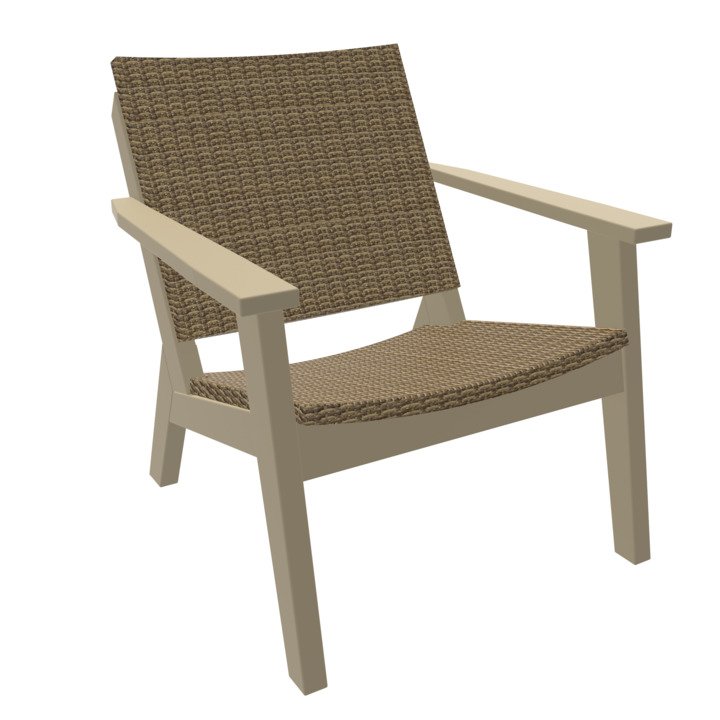 SC289W-Seaside Casual-Mad Chat Chair Woven-Pangaea Patio