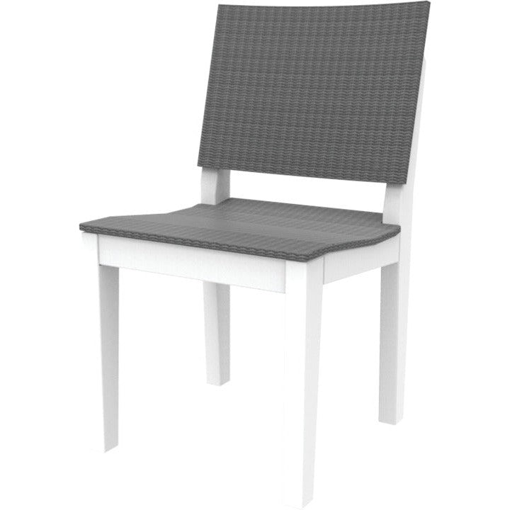 SC284W-Seaside Casual-Mad Dining Side Chair Woven-Pangaea Patio