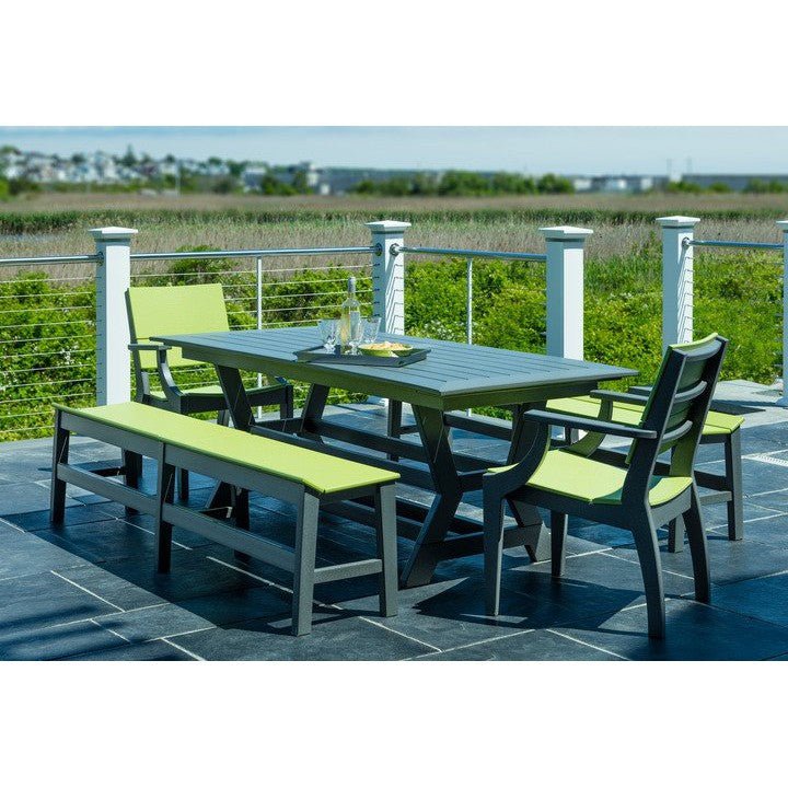 SC271-Seaside Casual-Mad Dining Table 40" X 85"-Pangaea Patio