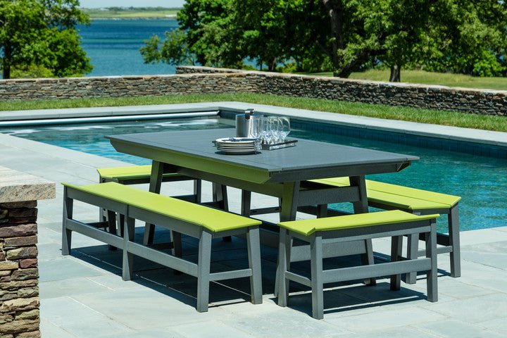 SC271-Seaside Casual-Mad Dining Table 40" X 85"-Pangaea Patio