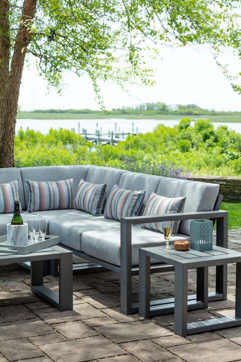 SC710-Seaside Casual-Mia Double Right Arm (Raf) Sectional-Pangaea Patio