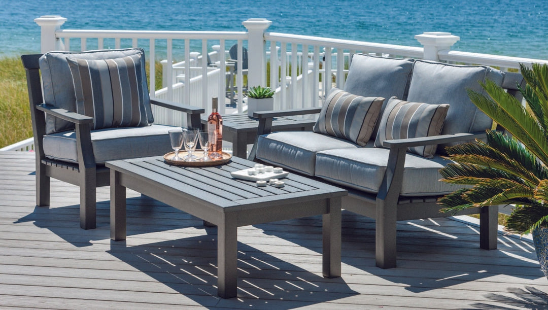 SC089-Seaside Casual-Nantucket Loveseat-Pangaea Patio