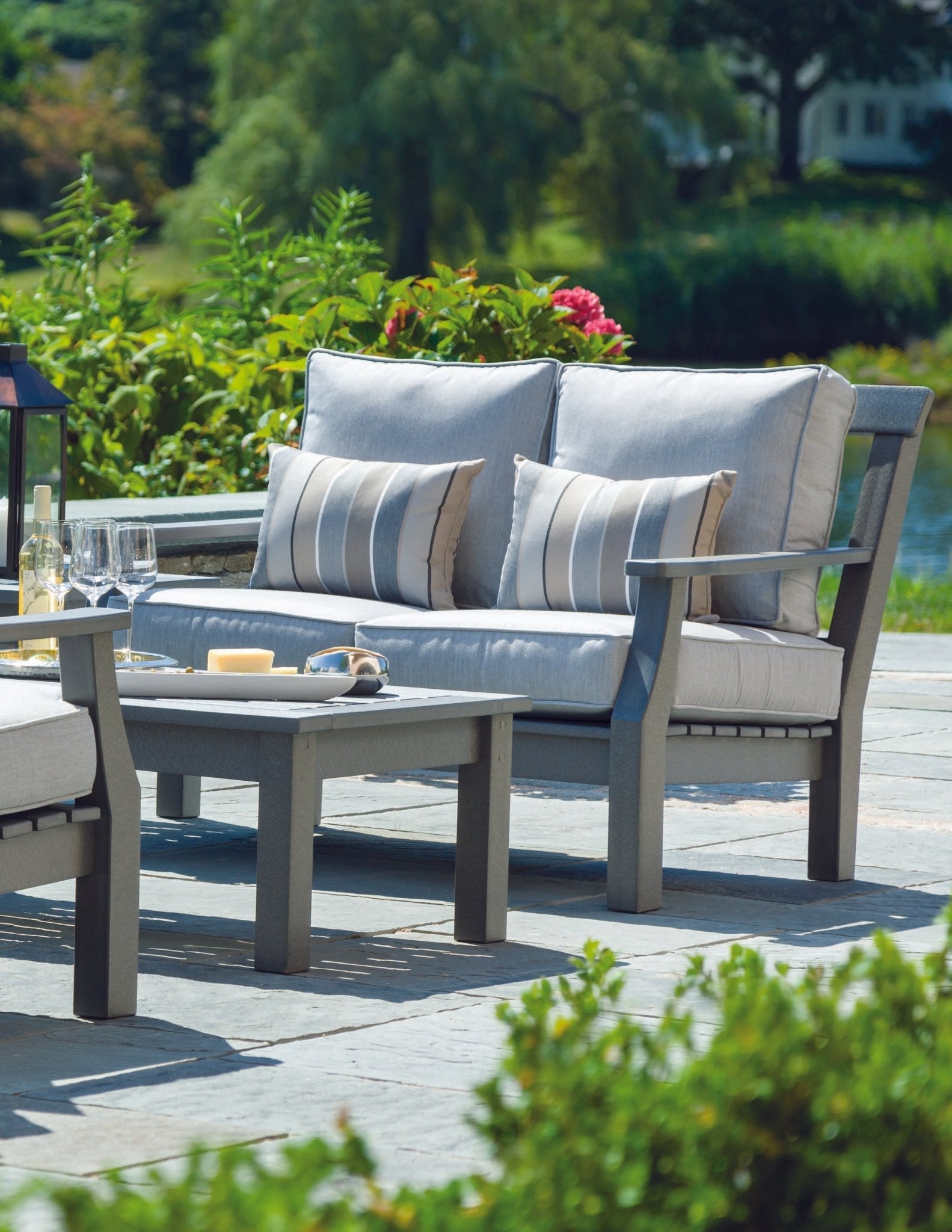 -Seaside Casual-Nantucket Loveseat-Pangaea Patio