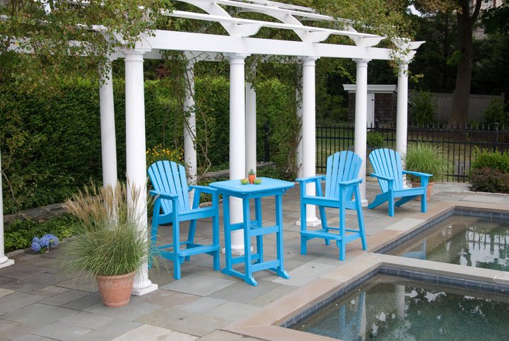 -Seaside Casual-Portsmouth Bar Table 30" x 30"-Pangaea Patio