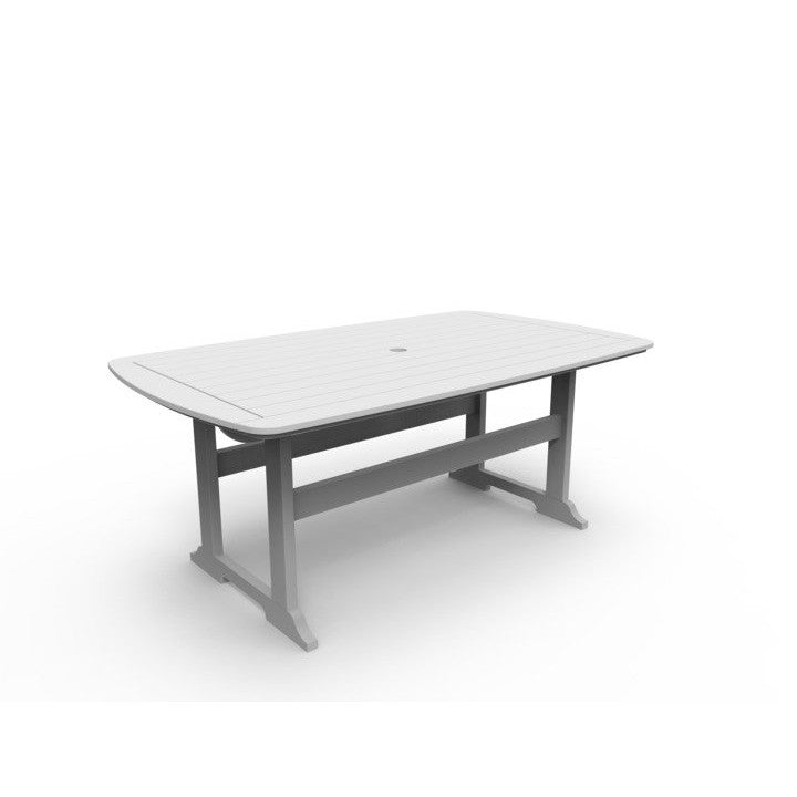 -Seaside Casual-Portsmouth Dining Table 42"x 72"-Pangaea Patio