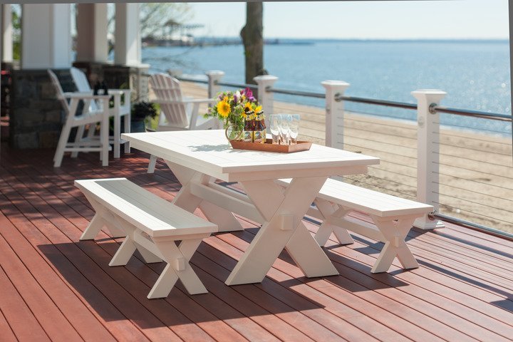 -Seaside Casual-Sonoma Gathering Table-Pangaea Patio