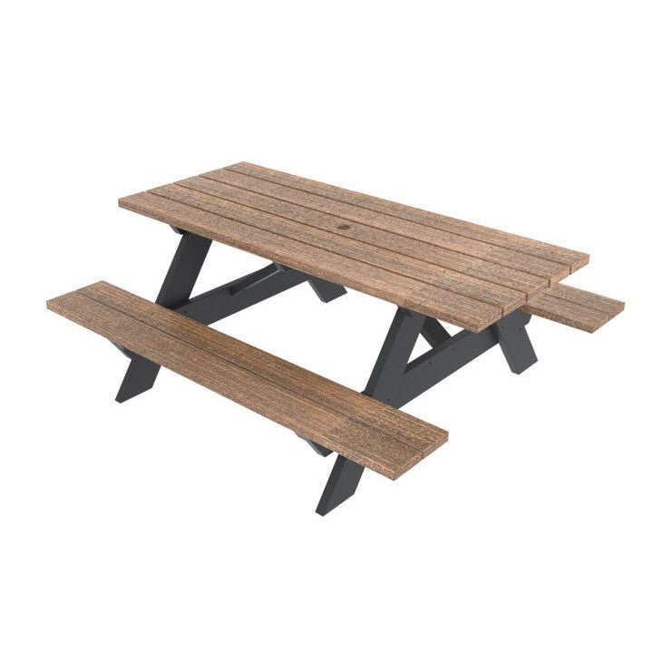 -Seaside Casual-Traditional Picnic Table-Pangaea Patio