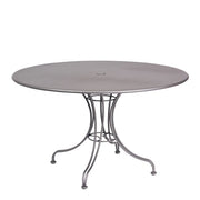 48" Iron Universal Round Dining Umbrella Table