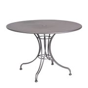 42" Iron Universal Round Dining Umbrella Table