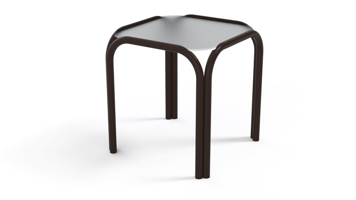 -Telescope Casual-17" Acrylic End Table-Pangaea Patio