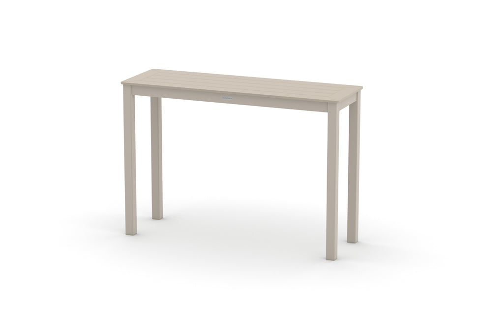 TCT306M0-Telescope Casual-18" X 54" Rectangular MGP Table Top w/ Parsons Legs - Balcony Height-Pangaea Patio