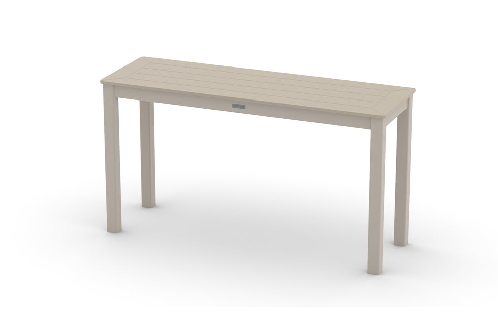 TCT305M0-Telescope Casual-18" X 54" Rectangular MGP Table Top w/ Parsons Legs - Dining Height-Pangaea Patio