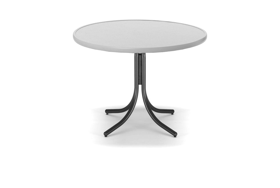 -Telescope Casual-30" Round Hammered MGP Table Top w/ Standard Legs - Balcony Height-Pangaea Patio