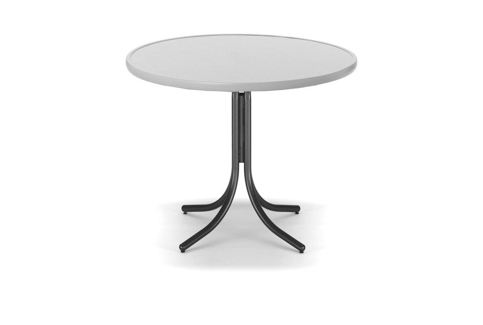 -Telescope Casual-30" Round Hammered MGP Table Top w/ Standard Legs - Bar Height-Pangaea Patio