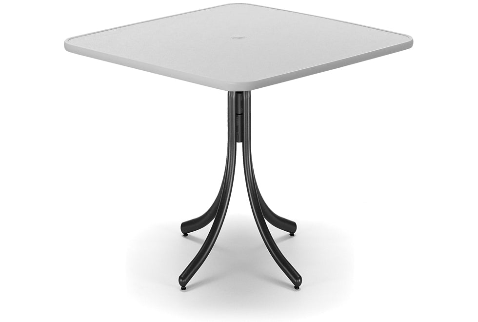 -Telescope Casual-36" Square Hammered MGP Table Top w/ Standard Legs - Bar Height-Pangaea Patio