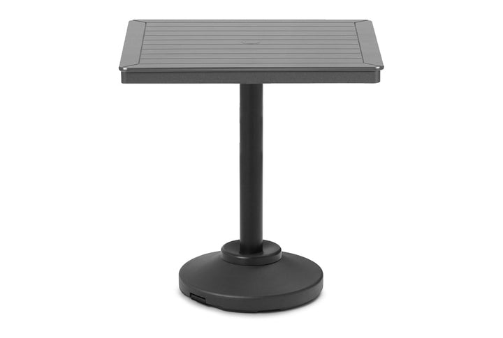 TCT114P2-Telescope Casual-36" Square MGP Table Top w/ 80lb Pedestal Base - Bar Height-Pangaea Patio