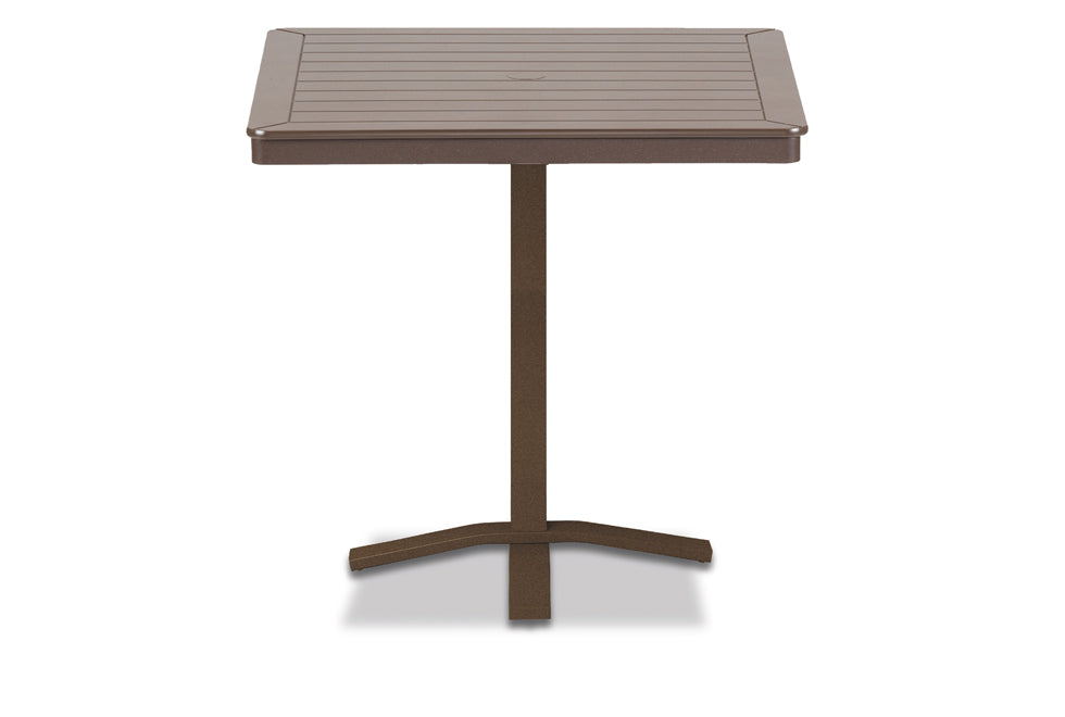 TCT114X2-Telescope Casual-36" Square MGP Table Top w/ Pedestal Base - Bar Height-Pangaea Patio