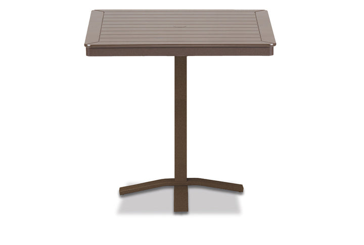 TCT114X2-Telescope Casual-36" Square MGP Table Top w/ Pedestal Base - Bar Height-Pangaea Patio