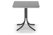 -Telescope Casual-36" Square Rustic Polymer Table Top w/ Standard Legs - Bar Height-Pangaea Patio