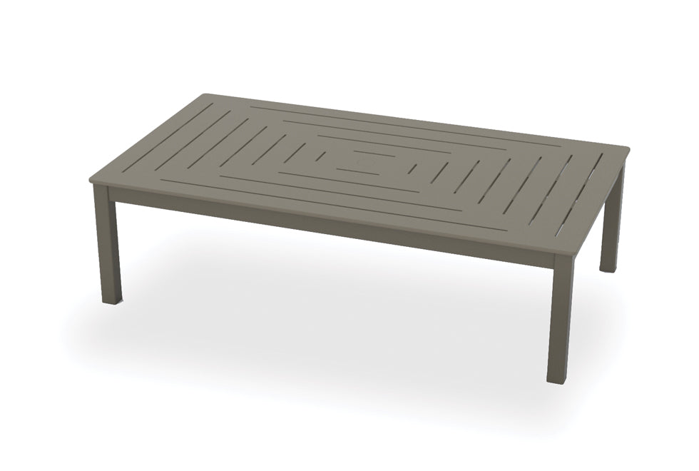 -Telescope Casual-36" x 64" Rectangular MGP Table Top w/ Parsons Legs - Coffee Height-Pangaea Patio
