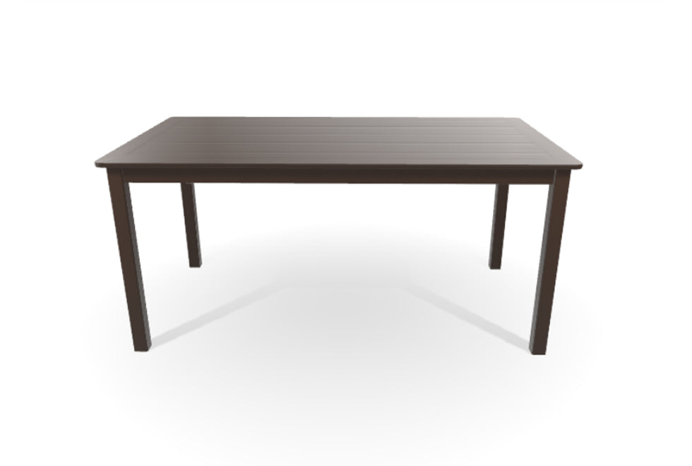 -Telescope Casual-36" x 64" Rectangular MGP Table Top w/ Parsons Legs - Dining Height-Pangaea Patio
