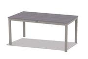 -Telescope Casual-36" x 64" Rectangular Rustic Table Top w/ Parsons Legs - Dining Height-Pangaea Patio