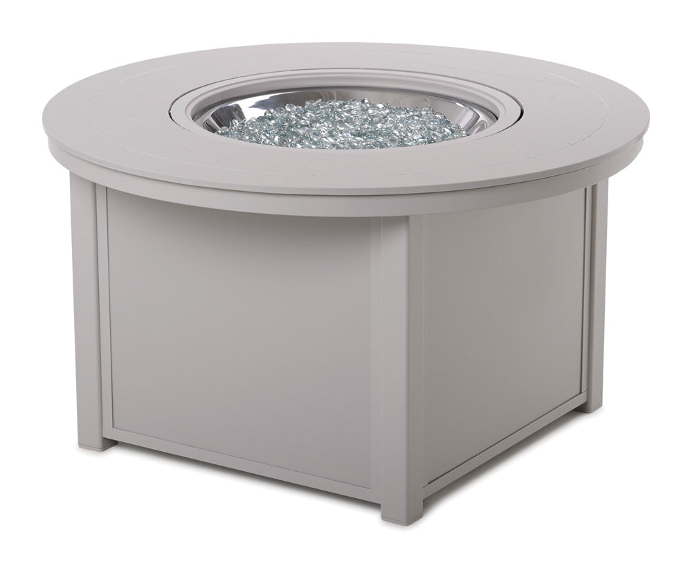 -Telescope Casual-42" Round Chat Height Fire Table-Pangaea Patio