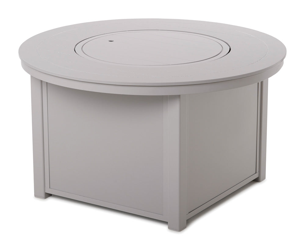 -Telescope Casual-42" Round Chat Height Fire Table-Pangaea Patio